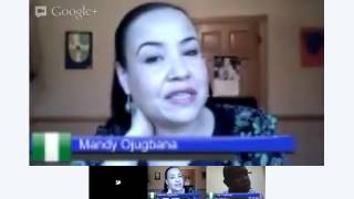 Google Hangout With Mandy Brown Ojugbana