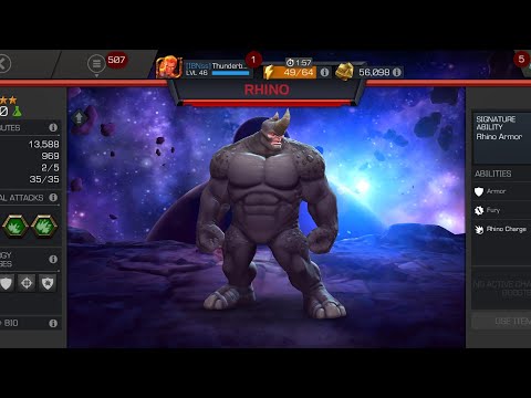 MCOC: 5 STAR RHINO  VS MEPHISTO - SPECIAL 3: RAM - GAMEPLAY