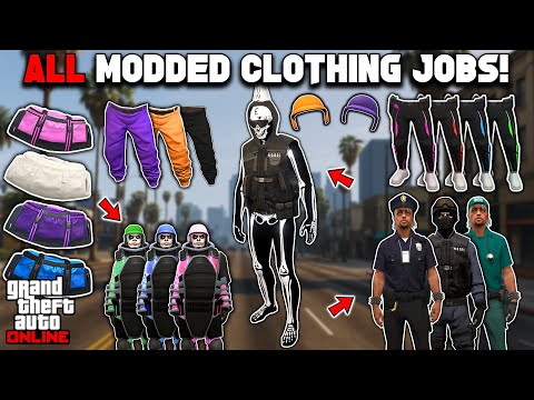 All Modded Clothing Jobs In GTA 5 Online 2025! (Updated)