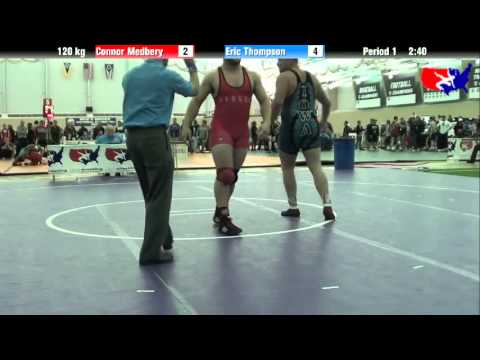 Connor Medbery vs. Eric Thompson at 2013 ASICS University Nationals - FS