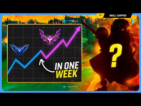 This Hidden OP BRAINDEAD Champion CARRIED Me to MASTERS! (For the first time ever)