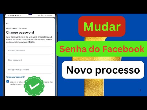 Como alterar a palavra-passe no Facebook - Guia completo (2025),