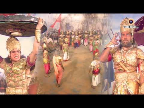 श्री कृष्ण भाग 170 - महाभारत का युद्ध | वीर अभिमन्यु का चक्रव्यूह में वध। रामानंद सागर कृत