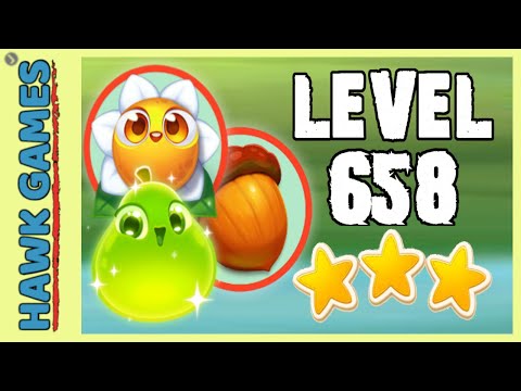 Farm Heroes Super Saga Level 658 - 3 Stars Walkthrough, No Boosters