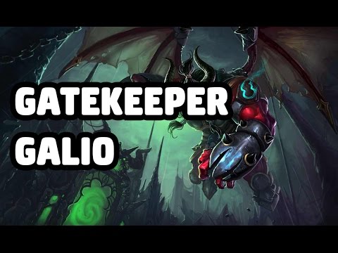 GATEKEEPER GALIO SKIN SPOTLIGHT - LEAGUE OF LEGENDS