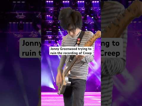 #jonnygreenwood trying to ruin #creep #radiohead #guitar #rock #music #thomyorke #cover