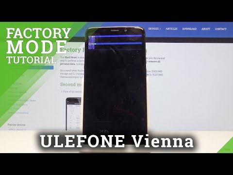 How to Enter Factory Mode in ULEFONE Vienna - Use Factory Test Mode