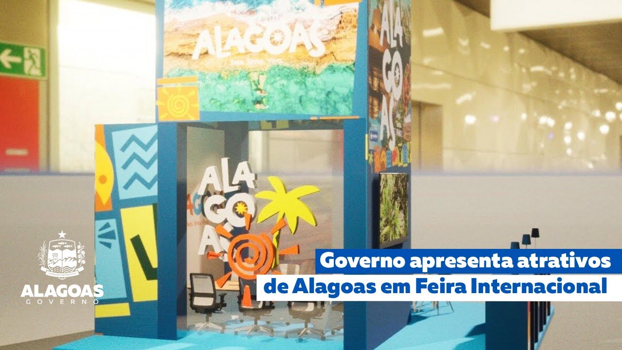 Governo apresenta atrativos de Alagoas em Feira Internacional