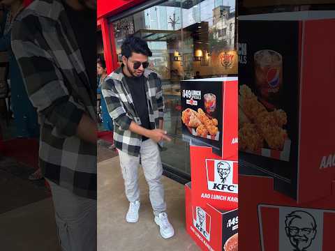 KFC New Veg & Non Veg Lunch Box 😍❤️ #shorts