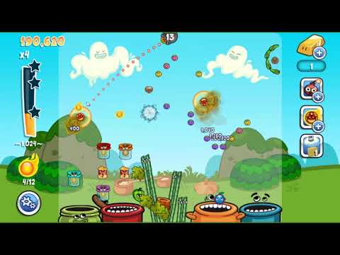 New Papa Pear Saga Level 1024 12 Fire Pins ~ NO BOOSTERS