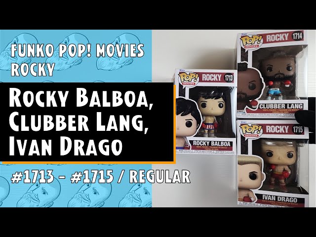 Vídeo relacionado con FUNKO Pop! Movies: Rocky - Clubber Lang - Rocky Franchise - Figura de Vinilo Coleccionable - Idea de Regalo - Mercancia Oficial - Juguetes para Niños y Adultos - Movies Fans
