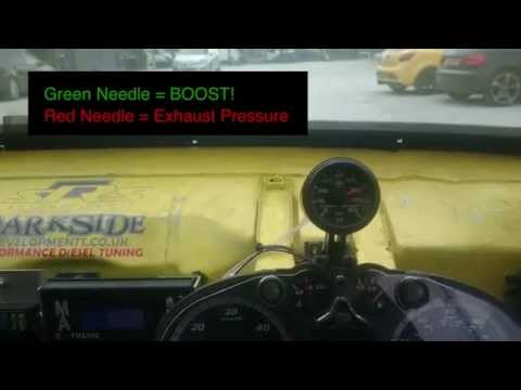 Darkside Developments Seat Arosa 2.0 TDI 16v BKD - John Deere S356v Turbo. Boost vs EMP