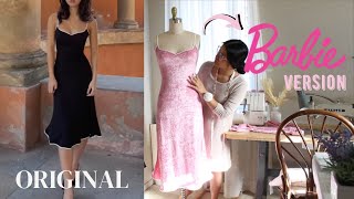 I Made A Barbie Version Of This Viral Dress💕 (Mai Ardour Pattern Review)