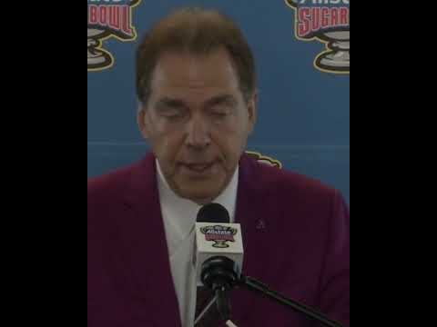 Nick Saban on creating value: "How do you get better ready for the draft by playing in the game."