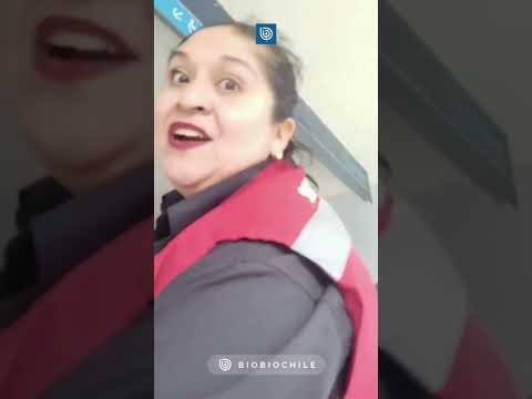 Indignante: Guardia del Biotren golpeó a usuaria en silla de ruedas y la botó en estación Coronel