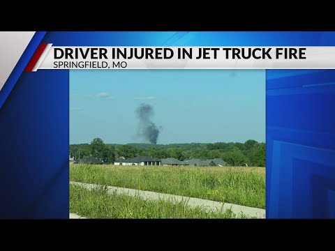 Jet-fueled truck goes up in flames during testing in Springfield