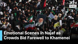WATCH: Thousands Gather in Iraq's Najaf for Ayatollah Ali Khamenei's Funeral Procession | AK1G