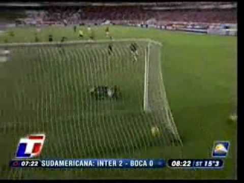 Internacional 2 Boca 0 - Copa Sudamericana 2008