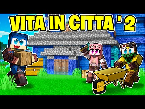AIUTO MARCY A COSTRUIRE LA NUOVA CASA! - VITA IN CITTÀ 2 MINECRAFT S2 Ep.31