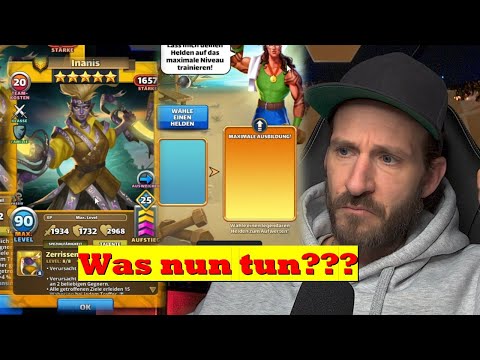 Heldenvorstellung "Inanis" und Entscheidung beim Hero-Coach | Empires & Puzzles