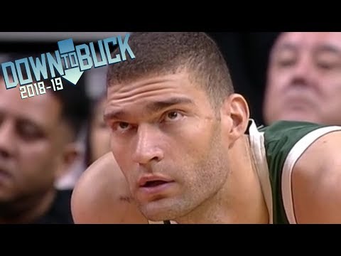 Brook Lopez 19 Points/5 Threes Full Highlights (12/9/2018)