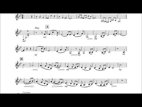 French Horn Play-Along - Salvador Sobral - Amar Pelos Dois - Eurovision 2017 - with sheet music