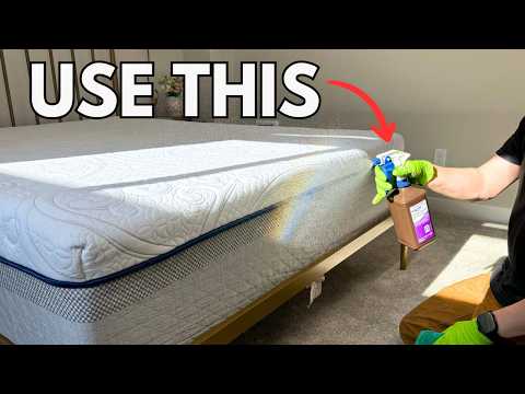 So reinigen Sie Ihre Matratze am besten!