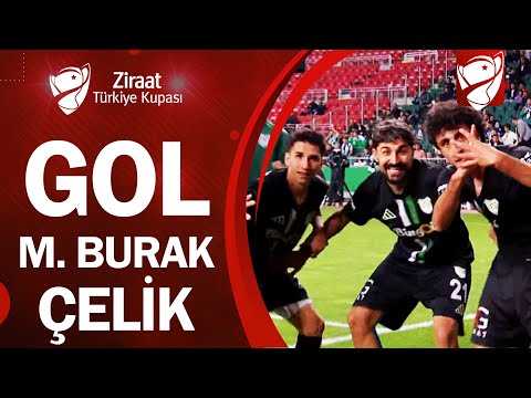 GOL Muhammed Burak Çelik | Konyaspor 1-1 12 Bingölspor | Ziraat Türkiye Kupası 3. Tur Maçı