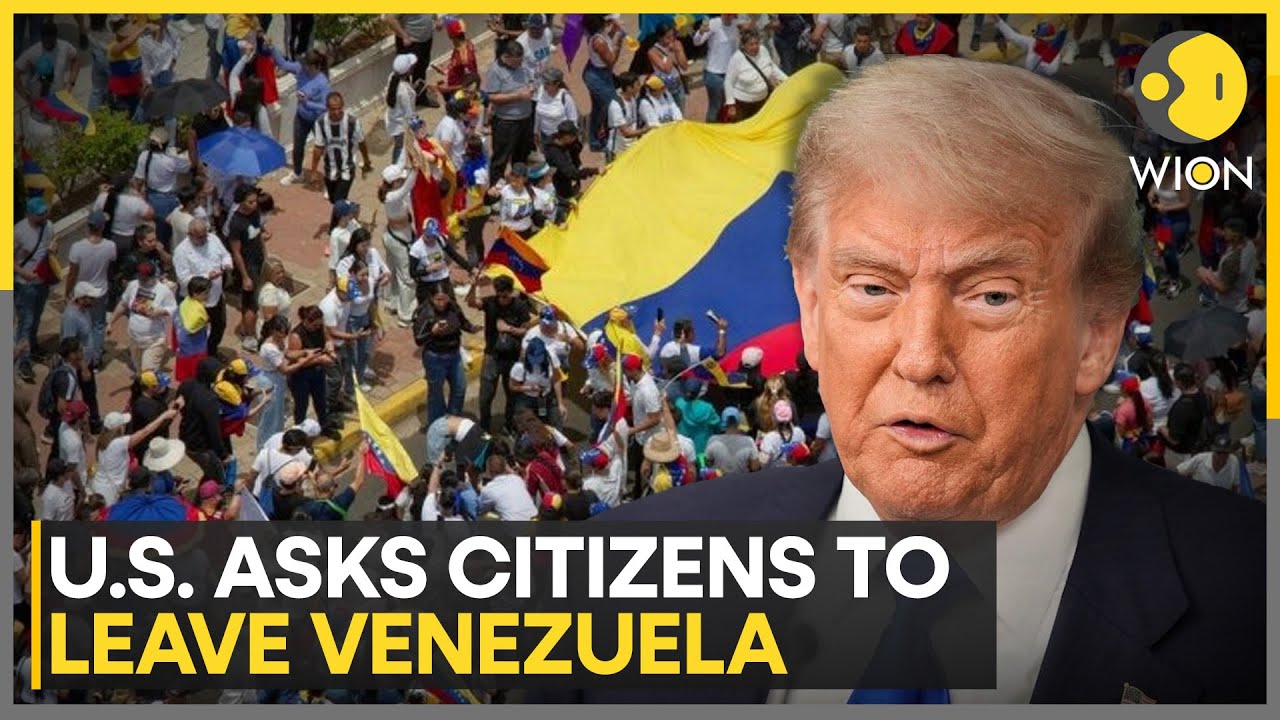 US-Venezuela Tensions: Alert After Reports of Gangs Looking for Americans in Venezuela | WION NEWS