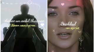 Download lagu Aaruyire aaruyire love lyrics video song tamil wha....mp3