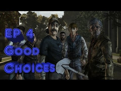 The Walking Dead Ep. 4 Around Every Corner - Good/Funny Choices Complete (PS4 1080p60fps)