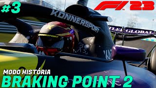 F1 2023 BREAKING POINT 2 - #3 BUTLER RECUSOU O RÁDIO DA EQUIPE?  (Português-BR) CAPÍTULO 3