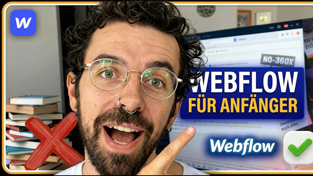 Webflow Tutorial für Anfänger: Deine erste Website (No-Code Guide)