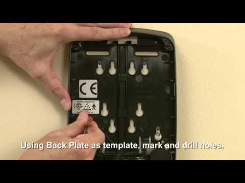 GOJO® TFX™ Dispenser Installation