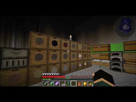 Minecraft Let's Play FTB Direwolf20: 014 Automating Treated Wood and Press