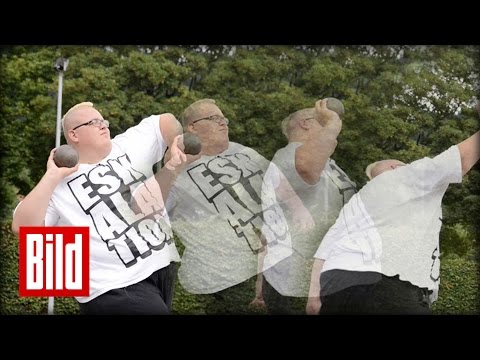 Hans Entertainment im Olympia-Test - KUGELSTOßEN