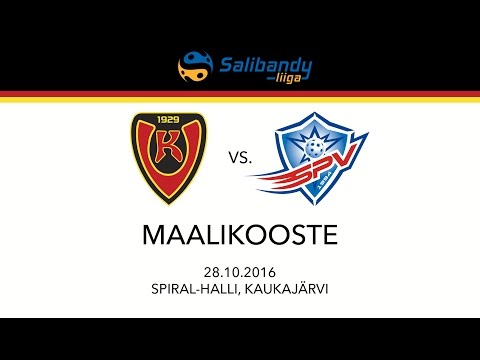 Miesten Liiga: Koovee-SPV, 28.10.2016, Maalikooste