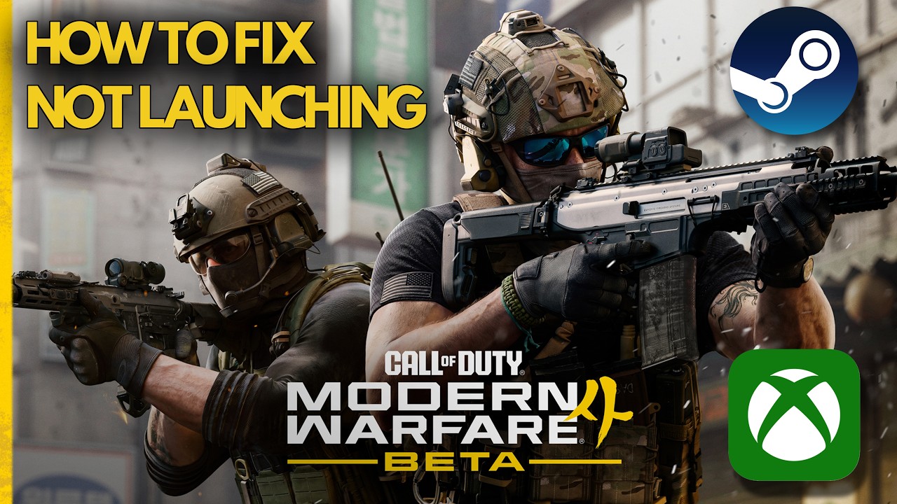 COD Modern Warfare 4 Beta Not Launching/Crashing/Freezing/Black Screen Steam/Xbox APP PC🎮🔥