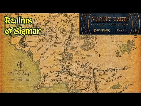 Middle-earth SBG Battle Report - Minas Tirith vs Azog's Hunters