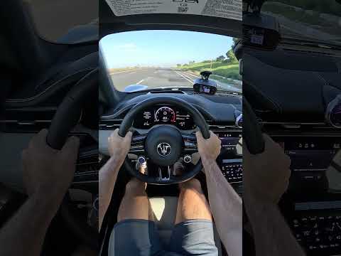Thumbnail for The 2024 Maserati GranTurismo Trofeo Gets to 60 in 3.5 Seconds (POV Drive #shorts) by Maserati GranTurismo