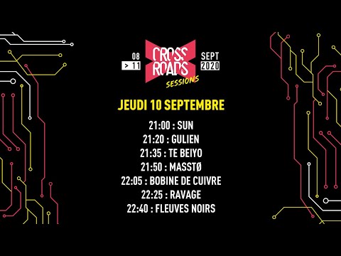 Crossroads Sessions 2020 - jour 3
