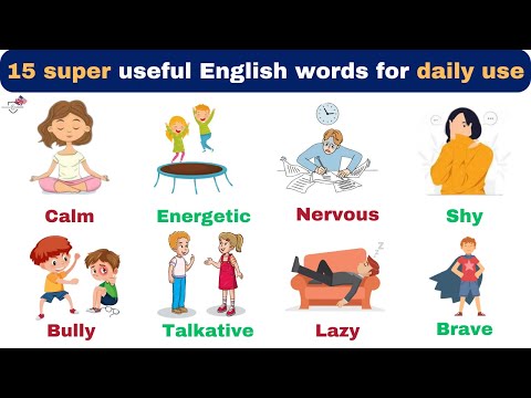 Learn daily use English words common English vocabulary verbs you must know
