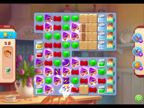 HomeScapes Level 9105 no boosters (9155 for other countries)