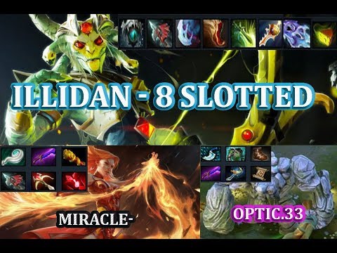 Dota 2 - Illidan [Medusa] vs Miracle [Lina]