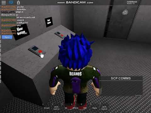 Roblox Site-61 Trying out an  scp with class D (Scp-096)