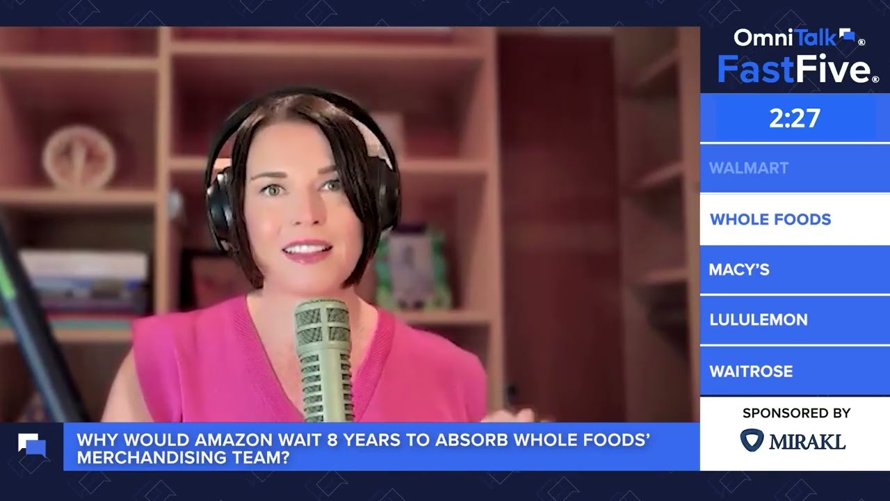 Amazon's Whole Foods Corporate Takeover | Fast Five Shorts