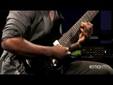 Tosin Abasi of Animals As Leaders performs, 
