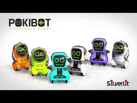 SILVERLIT robotas Pokibot, 88529 video