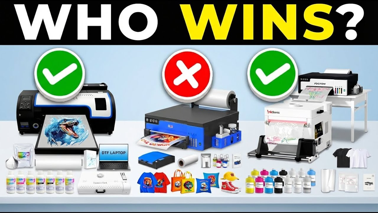 TOP 5 BEST DTF PRINTERS 2026 (Procolored P13) | Best PRINTERS for DTF TRANSFERS on AMAZON