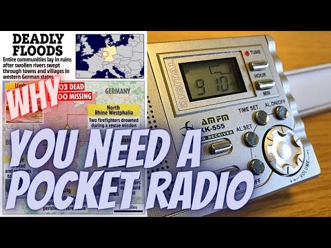 Why EVERYONE should have a pocket radio close to hand
